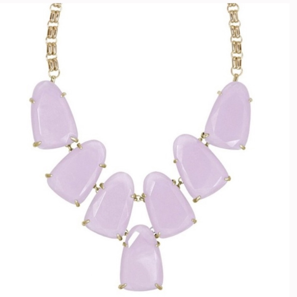 Kendra Scott Lilac Harlow Necklace Rare